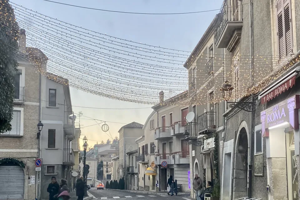 View of Bagnoli Irpino