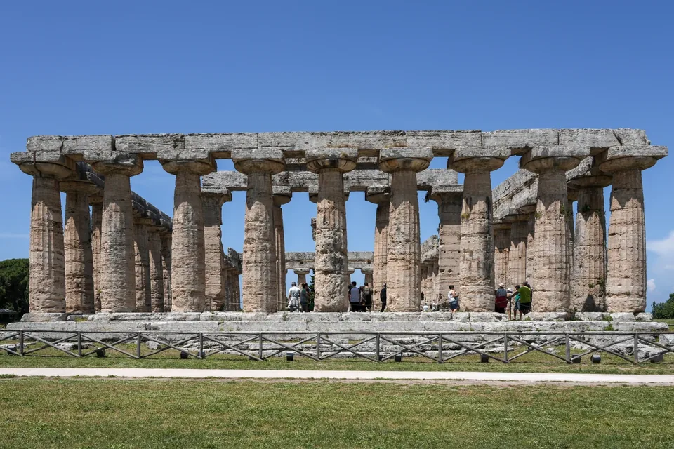 The Temple of Hera at Paestum