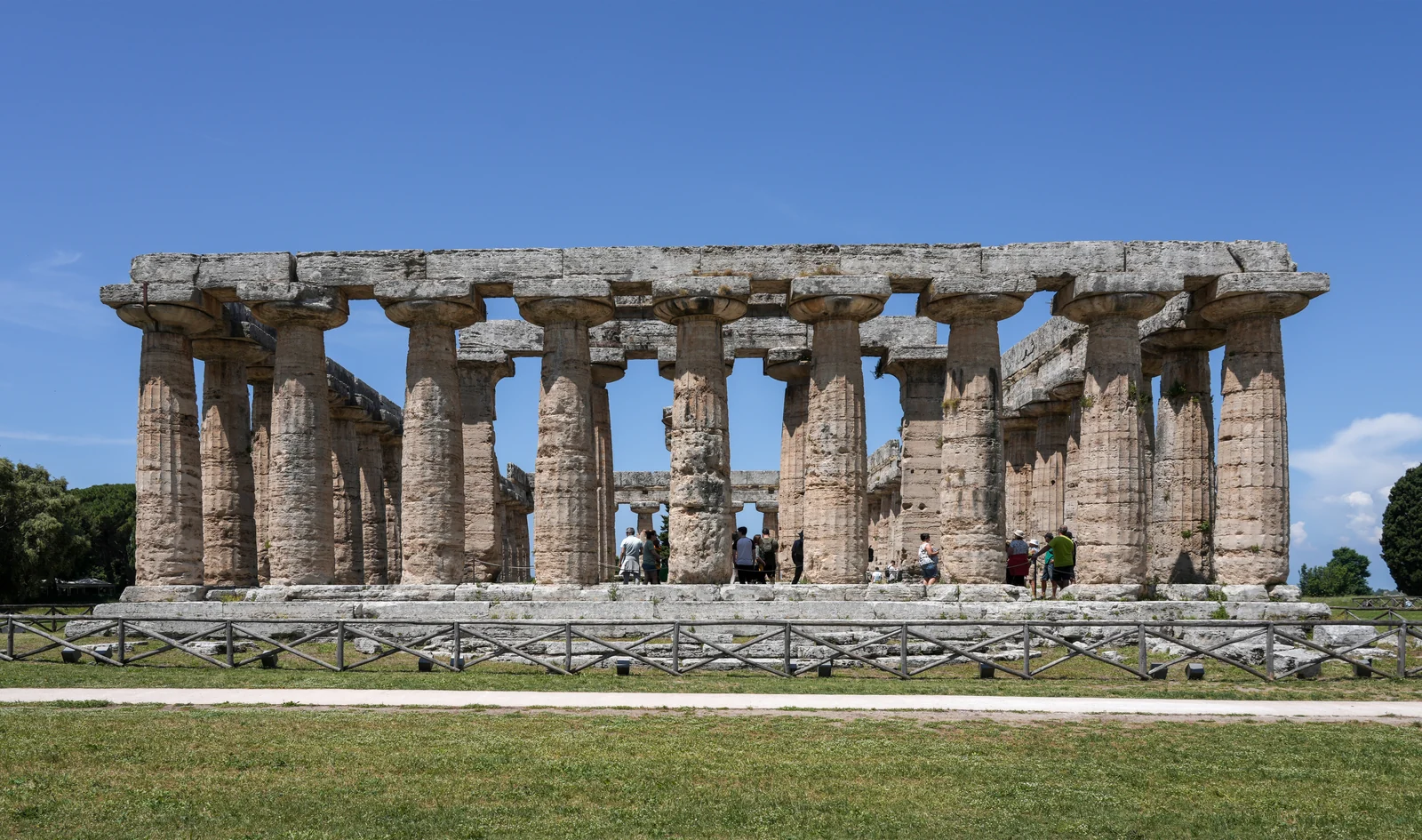 The Temple of Hera at Paestum