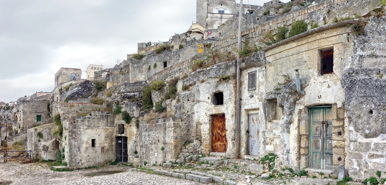 Cave houses in the Sassi of Matera