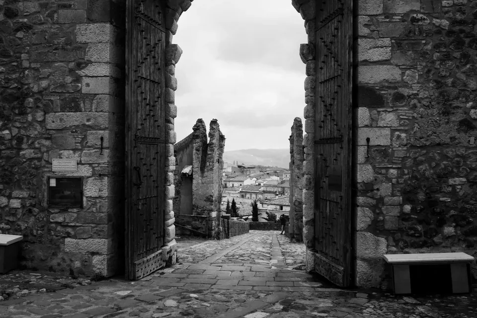 Entrance to Melfi Castle