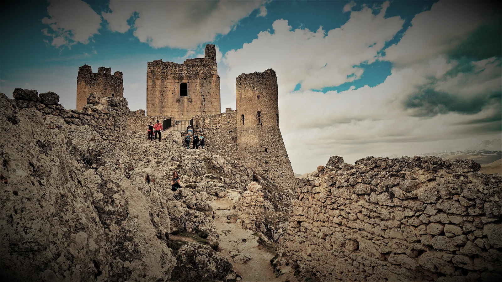 The fortress of Rocca Calascio