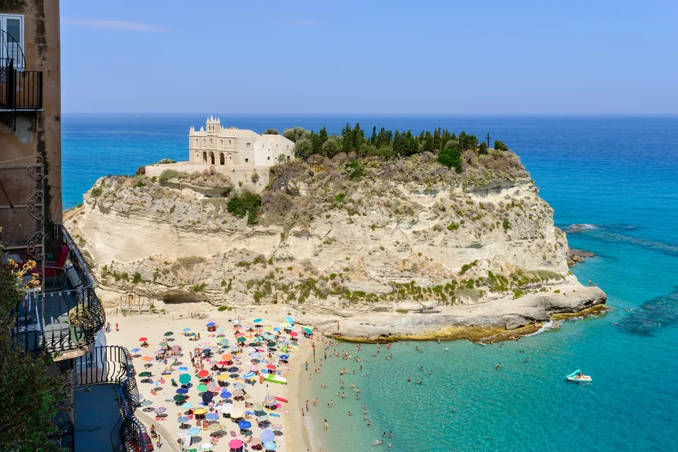 Tropea, the sanctuary of Santa Maria dell'Isola