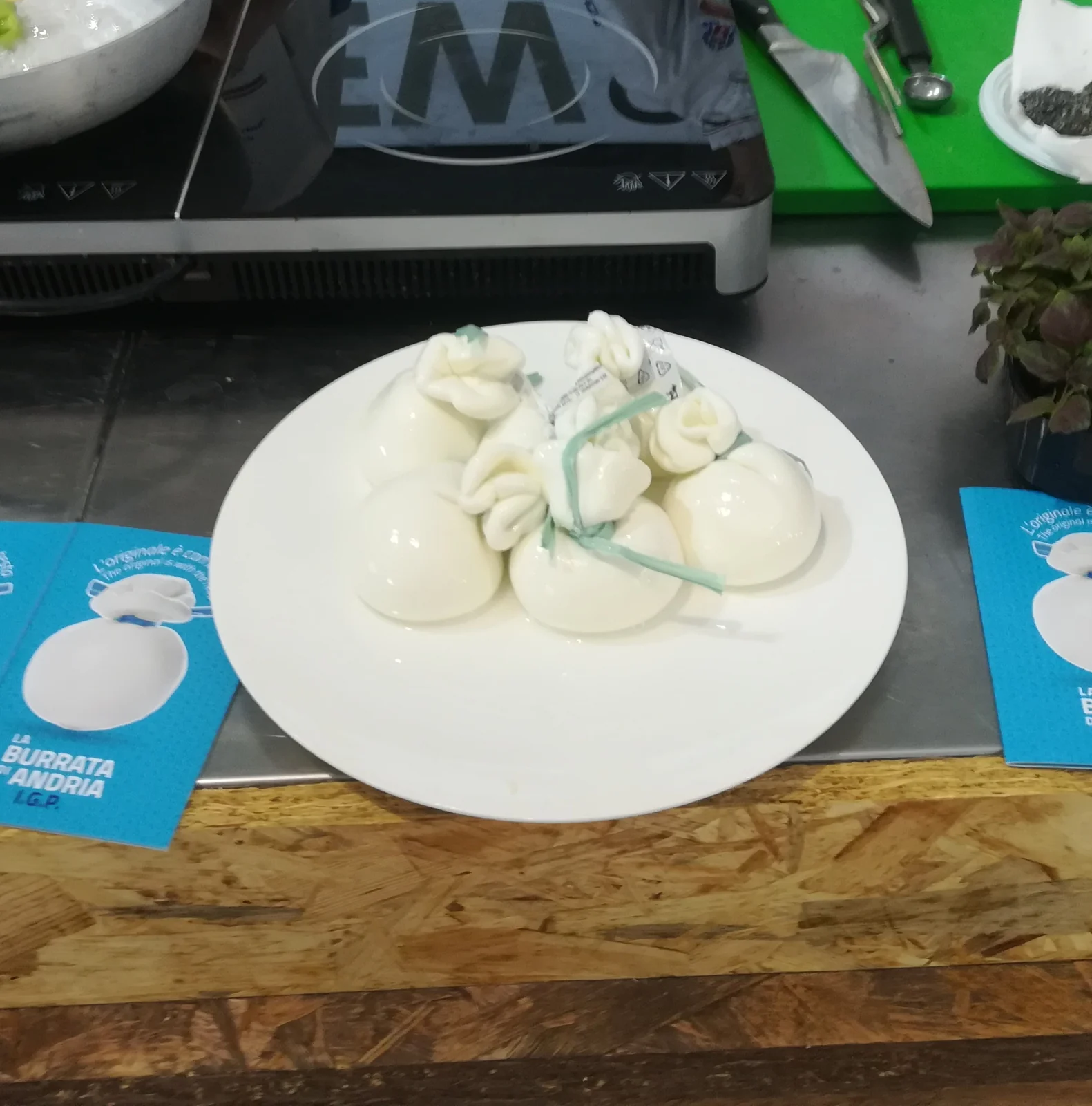 Burrata di Andria, illustrative photograph