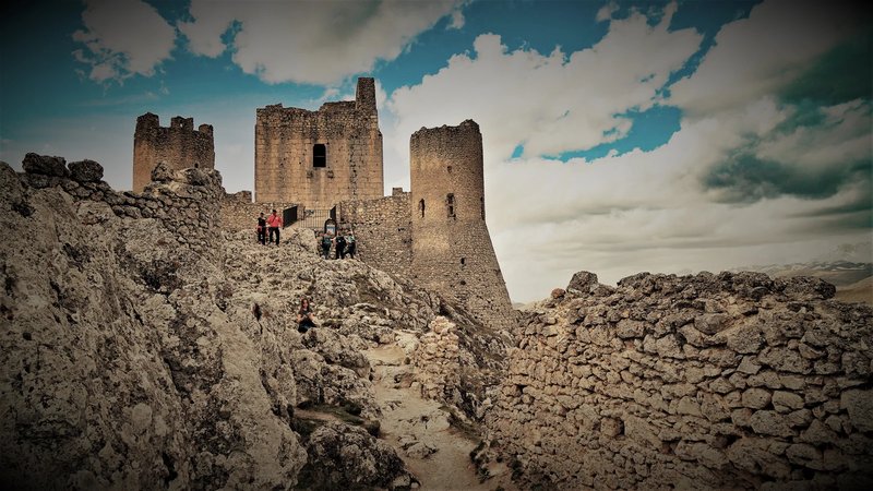 The fortress of Rocca Calascio